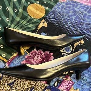 Calvin Klein Diema black leather pumps, women’s size 9.5